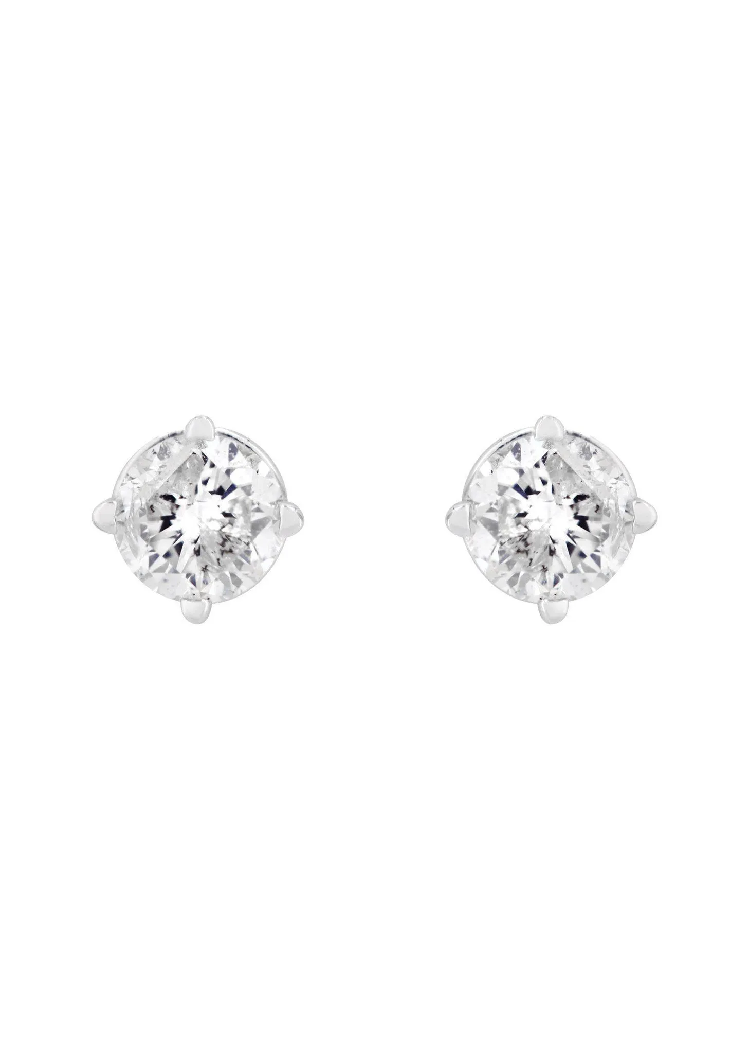 Round Diamond Stud Earrings | 0.35 Carats