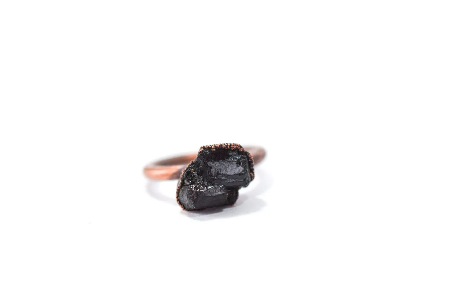 SALE Black tourmaline ring | Black tourmaline  ring