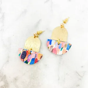 Sherri Mini Leather Earrings