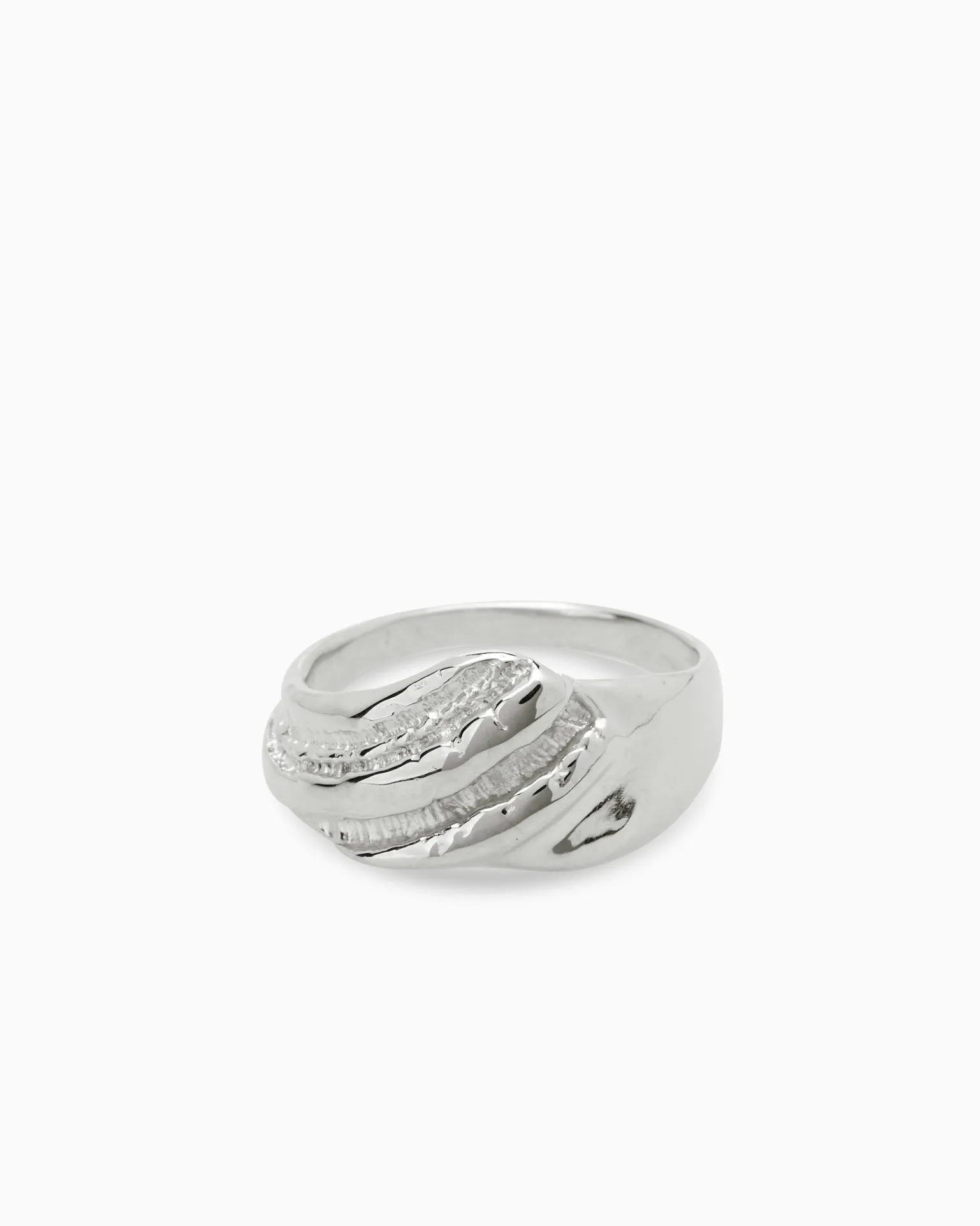 Shore Signet Ring | Silver