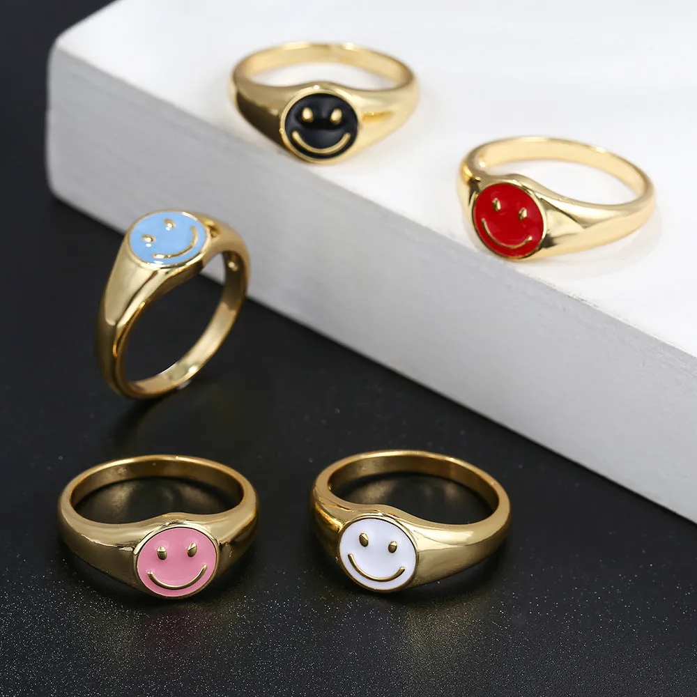 Smiley Ring Signet