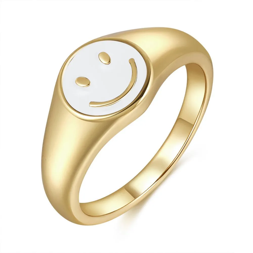 Smiley Ring Signet