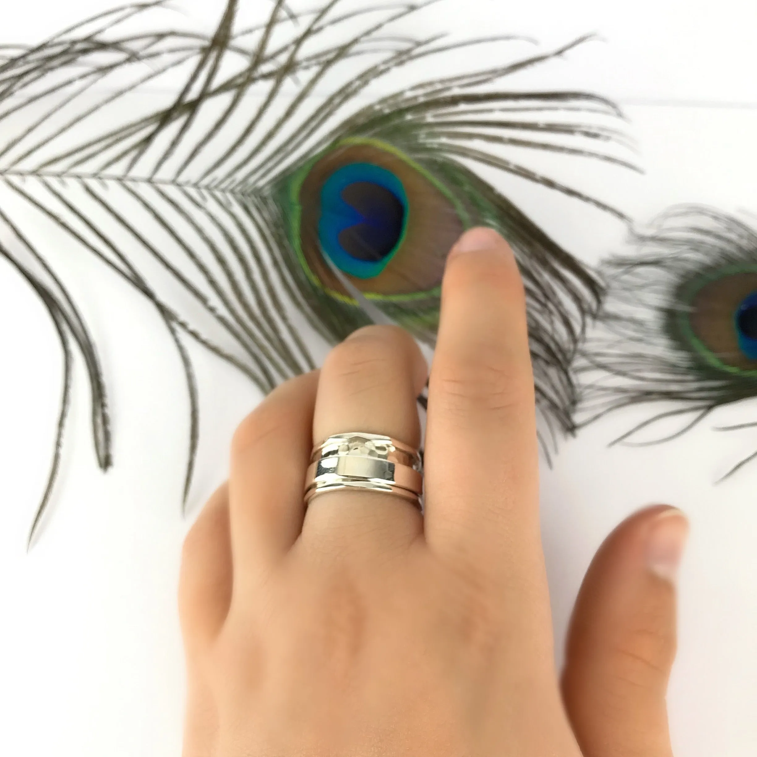 Textured Spin Ring - SR2057
