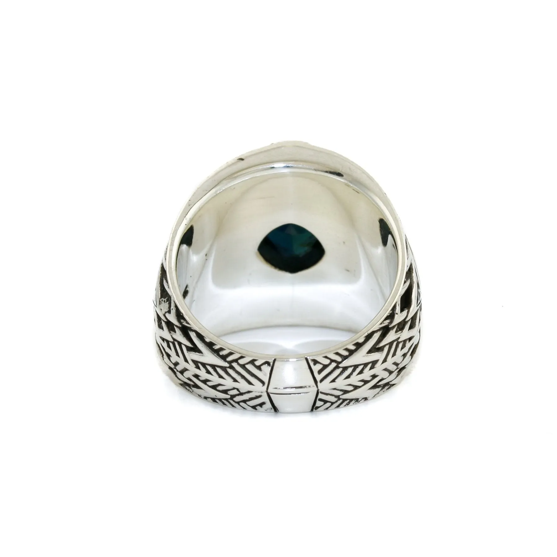 The Rigel Signet x Montana Sapphire -Made to Order