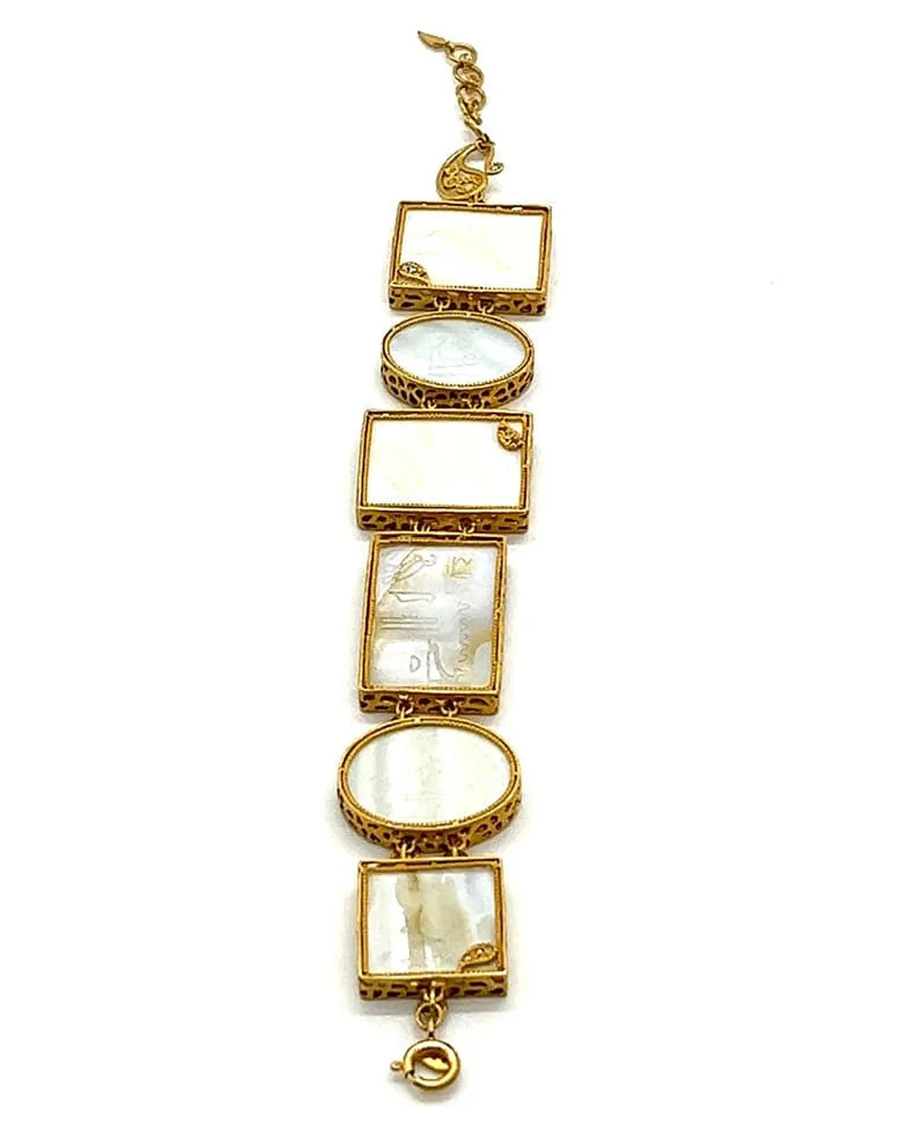 Thewa Six Piece Filigree Bracelet
