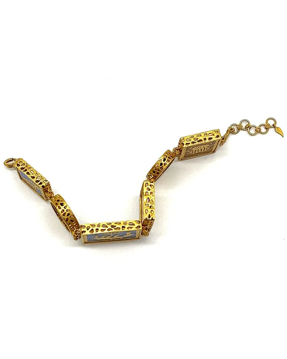 Thewa Six Piece Filigree Bracelet