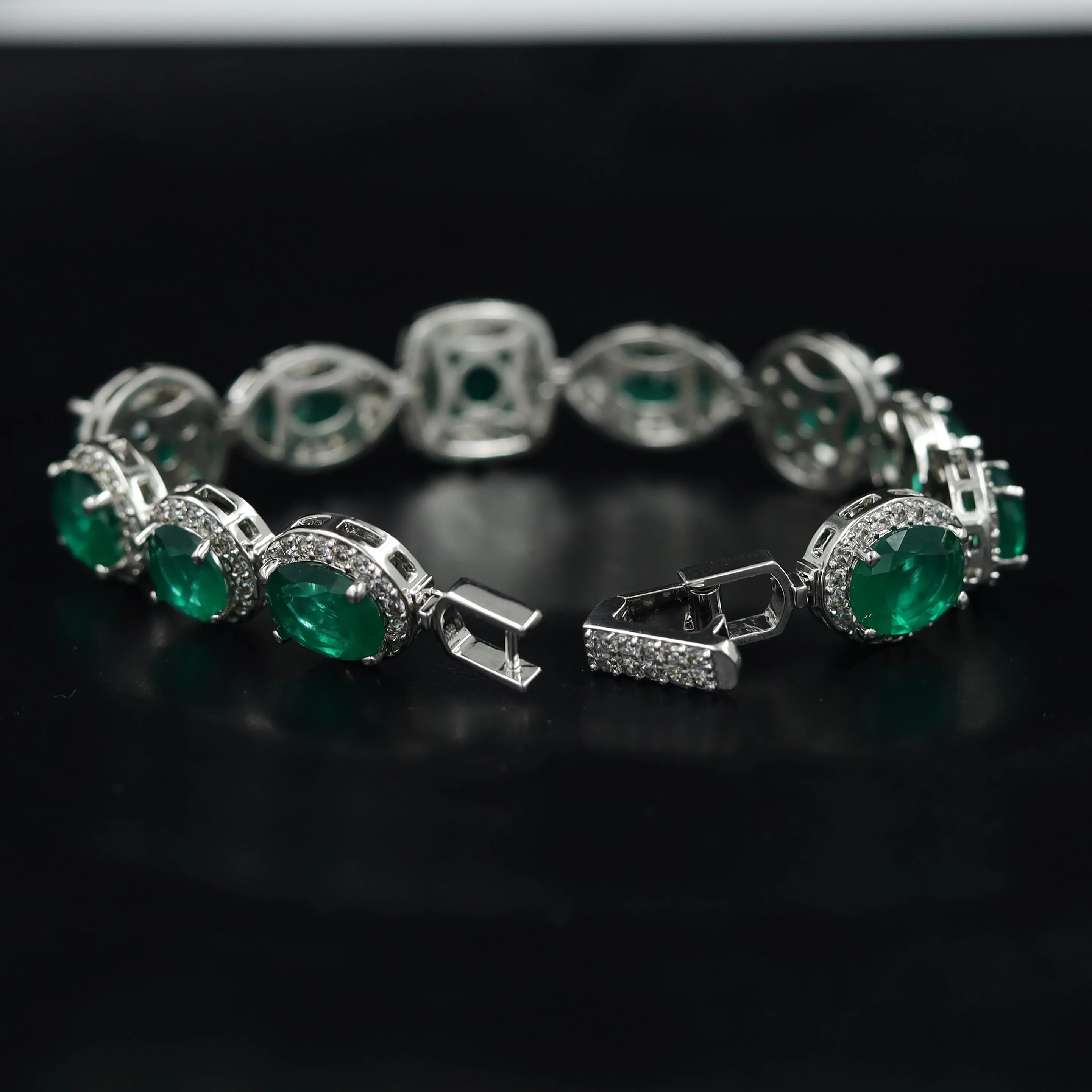 Zircon/AD Tennis Bracelet 10685-69