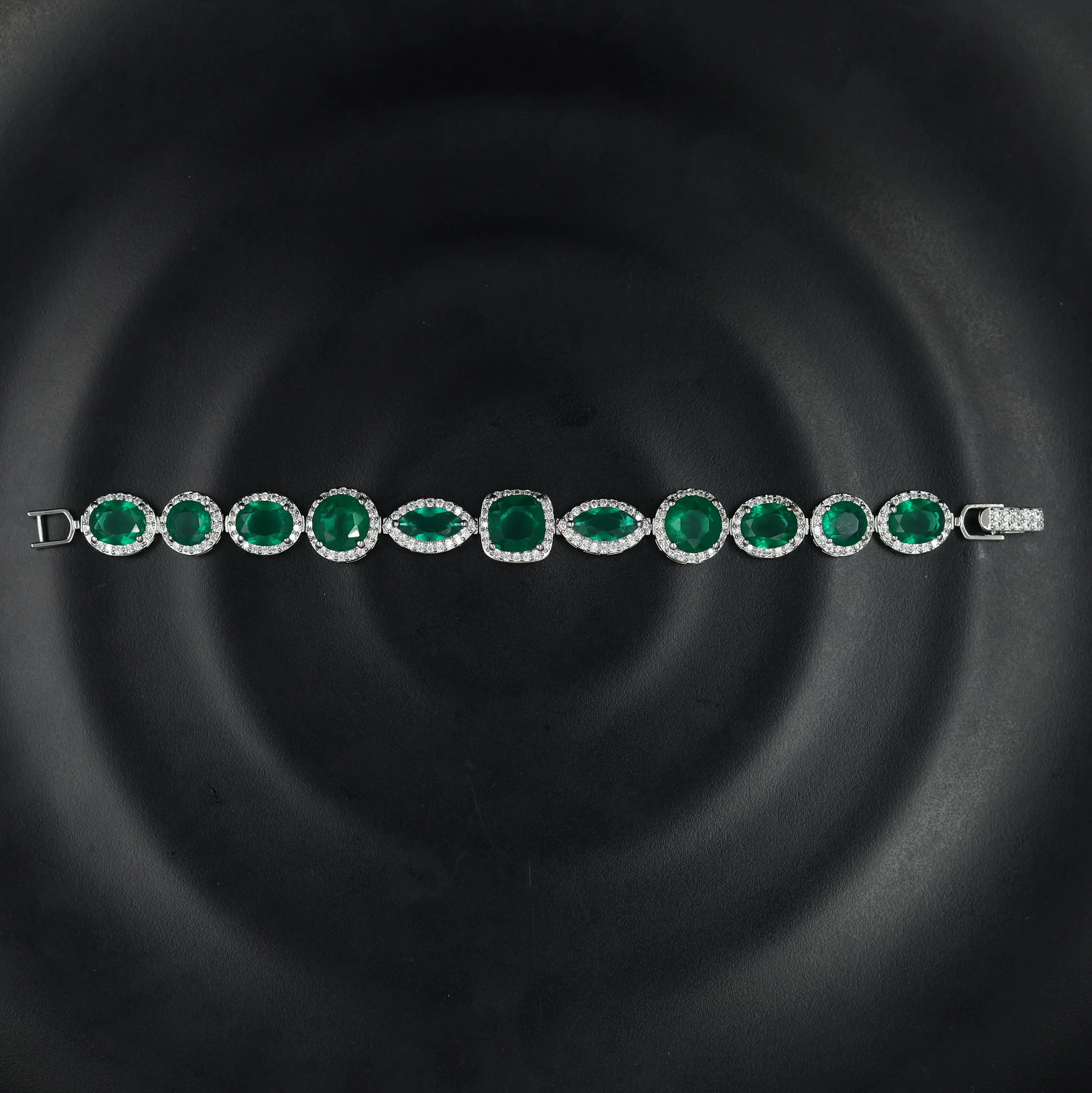 Zircon/AD Tennis Bracelet 10685-69